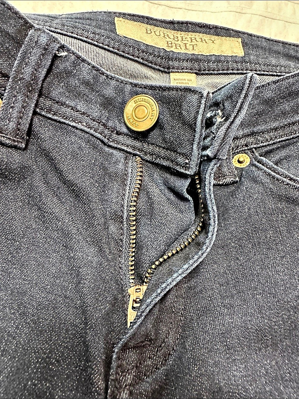 Burberry Brit Skinny Jeans in Blue small fit 25 - Picture 7 of 8